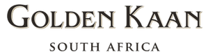 Der Schriftzug 'Golden Kaan' in eleganter Schriftart, umgeben von einem schlichten, aber ansprechenden Design.